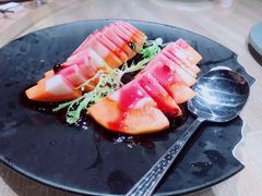 蓝莓木瓜鲜奶-味莊·青岛菜(云霄路店)