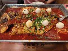 荔枝香辣味烤鱼-鱼酷活鱼烤鱼(静安大融城店)