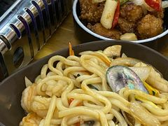 海鲜炒乌冬-Assa