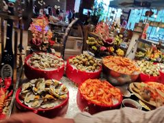 自助取餐区-广州希尔顿逸林酒店-OPEN開·全日制餐厅·海鲜·小火锅·自助餐(东风路店)