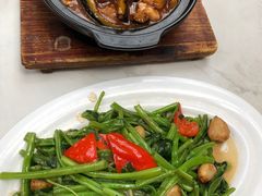 咸鱼鸡粒茄子煲-肥仔文澳门猪骨煲(南京西路店)