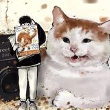 画笔下的猫咪，萌化我的心❤️❤️