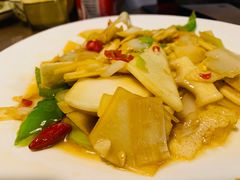 清炒笋子-老街坊餐吧