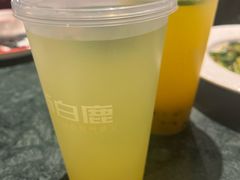 青柠冰桔茶-新白鹿餐厅(城西银泰城店)