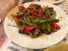 尖椒炒护心肉-吉味馆(柠溪店)