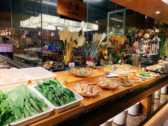 自助取餐区-韩京炭火烤肉自助料理(柯桥万达店)