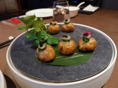 鱼子酱菌香布袋-三利音·东方司宴(外滩店)