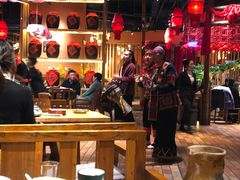 大堂-老滇山寨•云南特色菜•地方菜•民族风情歌舞表演(金碧店)