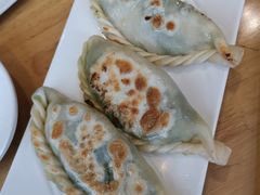 韭菜鸡蛋盒子-嘉和一品粥(马家堡店)