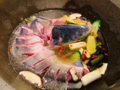 青椒紫苏锅-鲜潭蒸汽石锅鱼(五道口购物中心店)