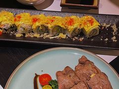 芝士芒果跳跳卷-松临·铁板烧&Omakase(神农店)