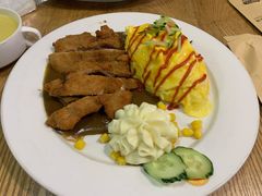 咖喱炸鸡排蛋包饭-天天多多乐(禾祥店)