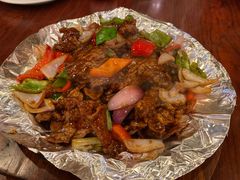 铁板黑椒牛柳-小土豆北方菜馆(文慧园店)