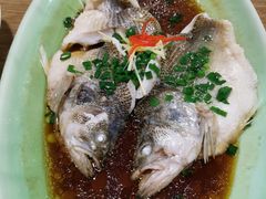 葱油鲈鱼-新白鹿餐厅(城西银泰城店)