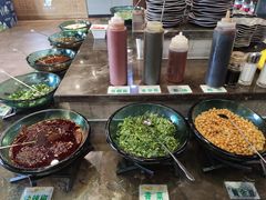 自助调料区-百草滩羊清水涮羊肉(长城路店)