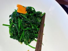 蒜蓉番薯叶-梧桐北京烤鸭·铜锅涮肉(海岸城店)