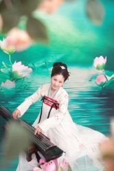 点击看大图 -后宫·古装汉服京剧儿童亲子全家福摄影
