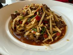 竹笋炒吊龙-加顺农场餐厅