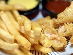 炸龙利鱼薯条-幸薈飯堂