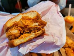 大盘鸡风味鸡腿双层堡-肯德基(万象店)