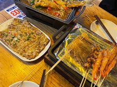 -路边摊小炉子烧烤