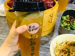 手工白桃乌龙柠檬茶-靓靓蒸虾·头牌蒸虾(雪松路总店)