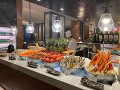 自助取餐区-盐城万豪酒店-盐城厨房西餐厅