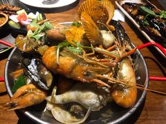 手抓海鲜黄咖喱味-仓库南洋海鲜小排档(柳河路店)