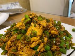 尖椒甩蛋-华顺土菜馆(洪岗路店)