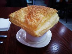 奶油蘑菇汤加酥皮-蘑菇餐厅(马台街店)