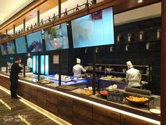 自助取餐区-大渔小鲜火锅店