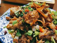 椒盐鸭架-娄三少·老北京春饼烤鸭家常菜(方庄店)