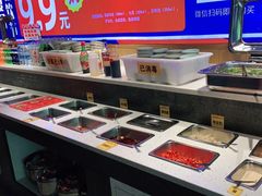 自助调料区-超级鲜•胡毛肚火锅(扬帆店)
