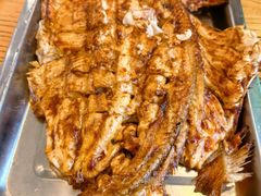 特色炭烤虹鳟鱼-俺家菜馆(百里峡店)
