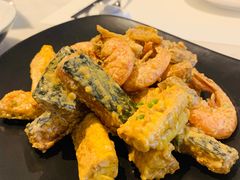 金沙黑南瓜焗虾-港丽餐厅(高德置地店)