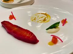 挪威烟熏三文鱼水晶黄瓜香槟奶油-福楼法餐厅FLO