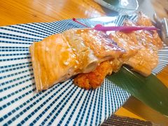 烤三文鱼骨-竹幸日本料理(国光1937科技文化创意园店)