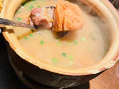 铫子煨排骨粉藕汤-清水亭湖北菜(大屯DT51店)