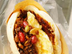 蛋菜夹馍-老马家马蓉蛋菜夹馍·腊牛肉夹馍(回民街店)