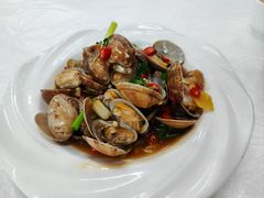 葱姜炒花甲-众味海鲜大排档·活海鲜·潮汕味(南澳店)