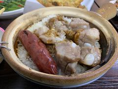 腊肠排骨煲仔饭-兴记菜馆