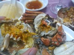 大闸蟹-丫丫蟹庄·苏式园林农家乐·阳澄湖大闸蟹(阳澄湖莲花岛店)