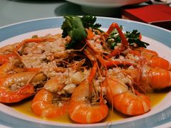蒜香极品罗氏虾-久宴·天目湖大鱼头(恐龙园店)