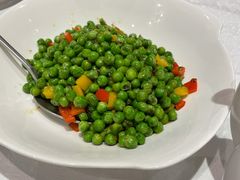 雪菜炒甜豆-唐宫海鲜舫