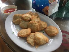 手打脆皮墨鱼饼-黄大妈农家菜