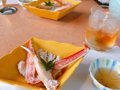 水煮螃蟹配醋-蟹道乐(道顿堀本店)