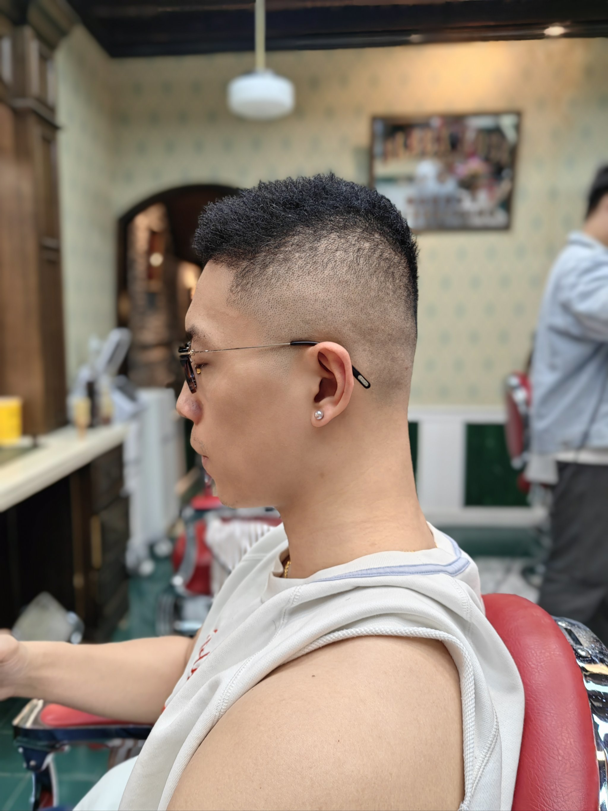 渐变栗子头🌰#男士发型#男士理发