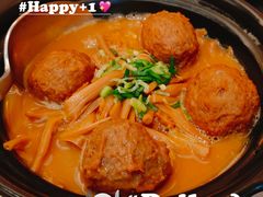黄花菜手打牛肉圆-湖影中餐厅·南京金茂威斯汀大酒店
