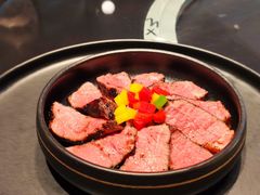 烟熏低温豉椒雪花牛肉-小运河·公馆(国贸店)