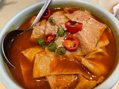 水煮井冈山豆皮-福慧慈缘素食餐厅(王府井店)
